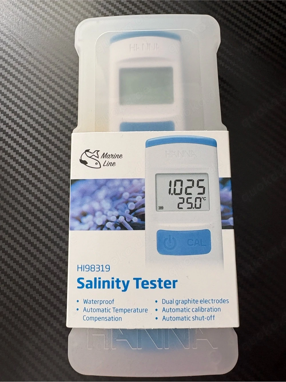 Hanna Salonity Cheker Merrwasser Aquarium mit Restgarantie 