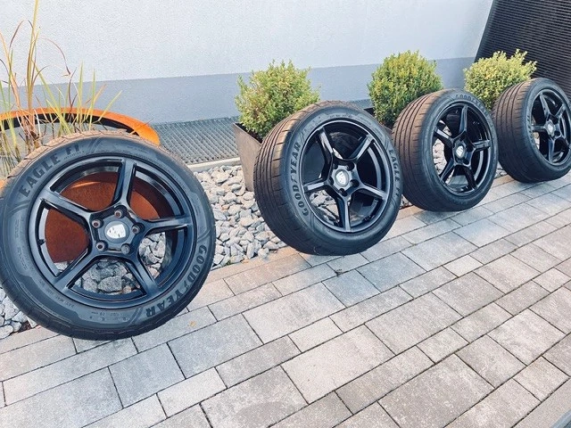 Porsche Cayman Sommerräder 18 Zoll mit Good Year Eagle F1 Reifen
