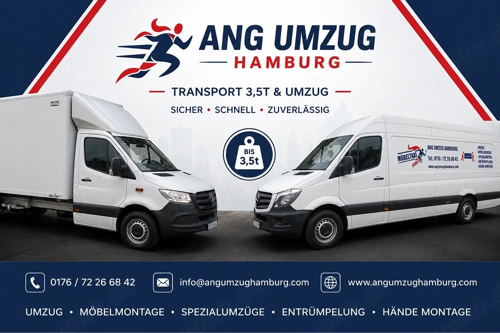 Umzüge, Transporte & Haushaltsauflösungen in Hamburg und Umgebung
