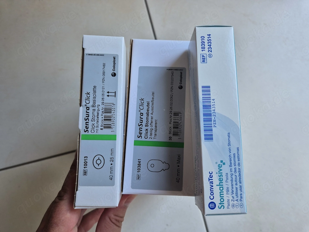 Großes Konvolut Coloplast Stoma-Versorgung   originalverpackt   lange haltbar