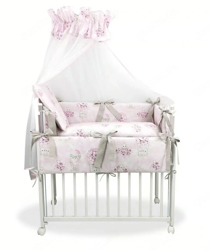 Baby Beistellbett wie neu mit kompletten Zubehörspaket 