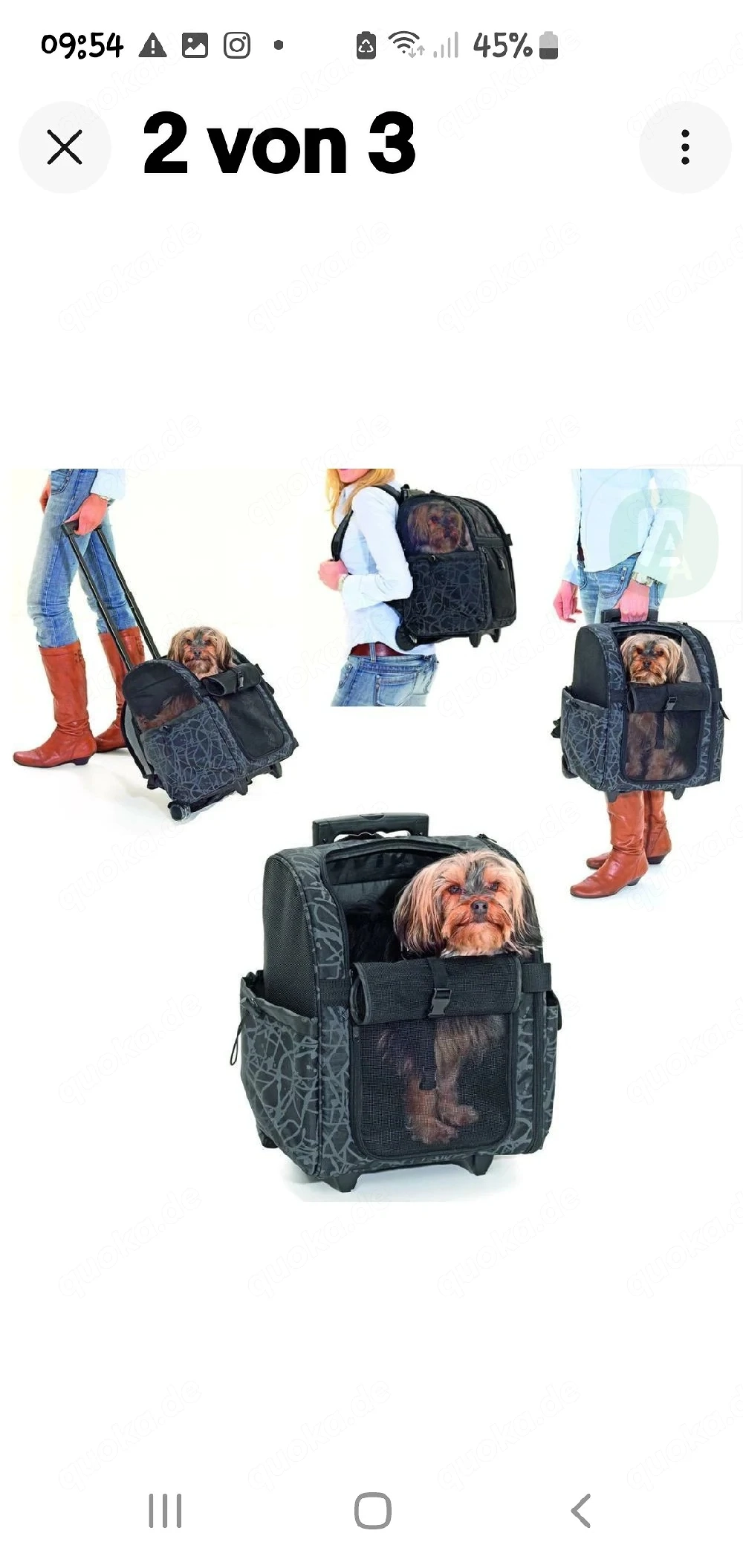 Karlie Trolley Rucksack 