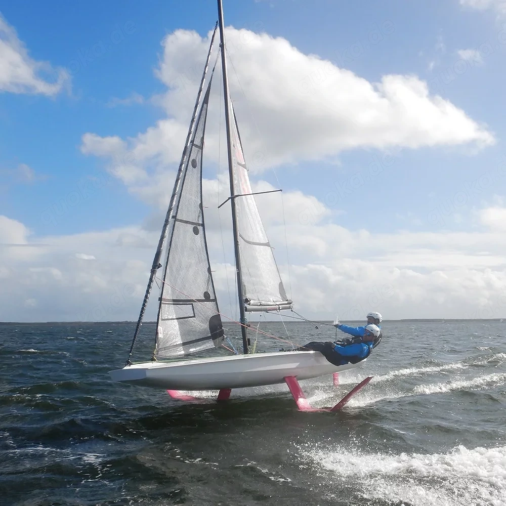 Foilboot. BirdyFish mit Sliper und Trailer Sommerschluss-Verkauf