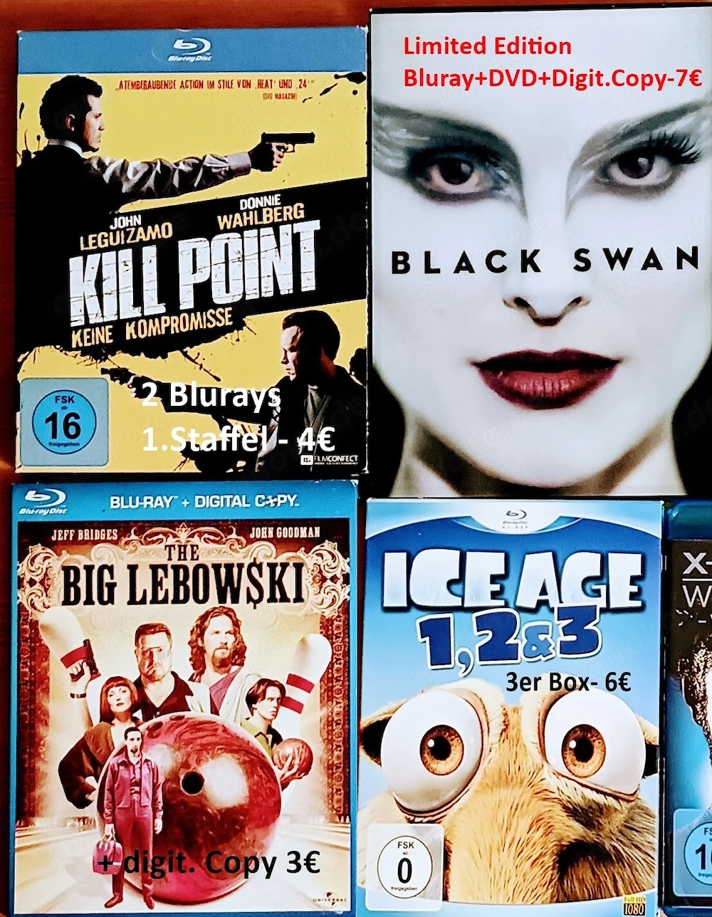 Blu-Ray-Sondereditionen + Serien- deutsch