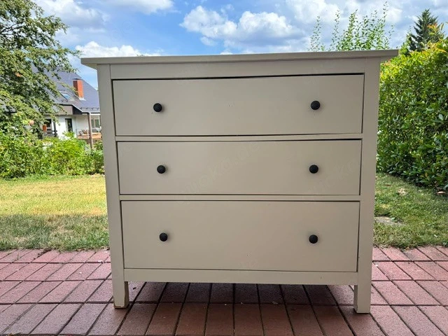 IKEA-Kommode Hemnes, weiß, 3 Schubladen