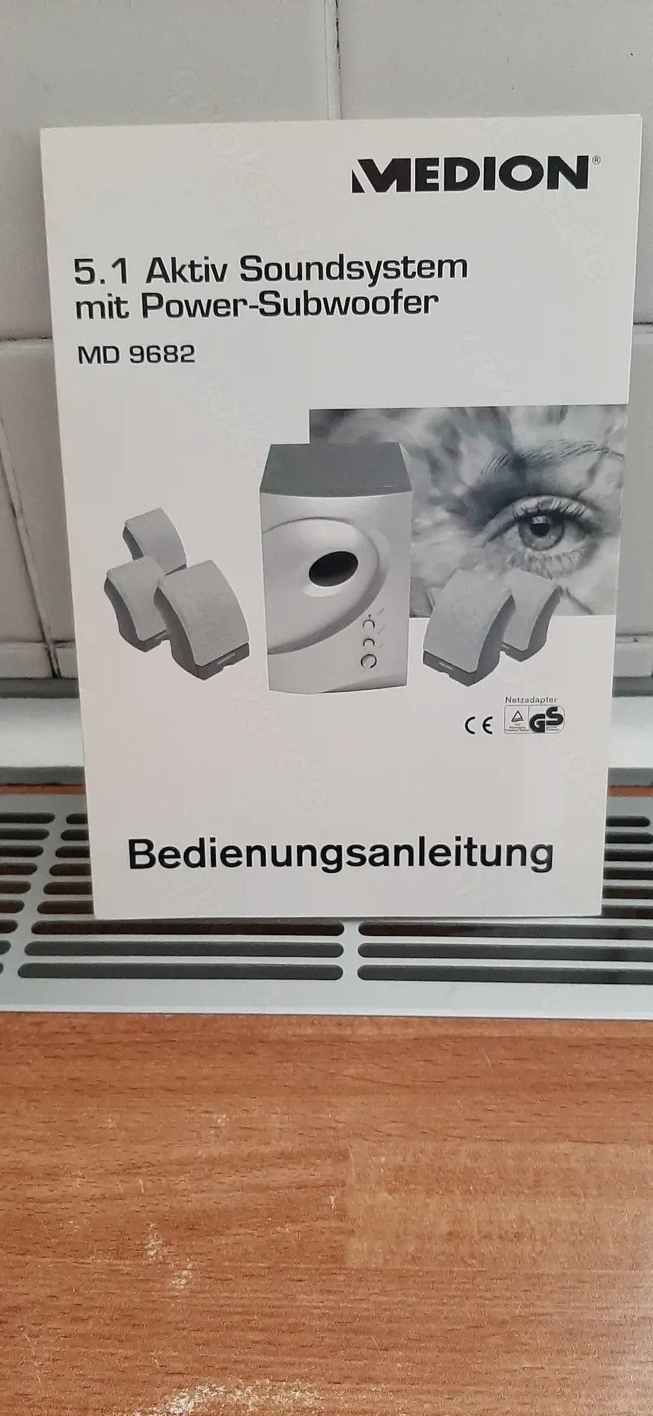 Medion 5.1 Aktiv Soundsystem(MD9682) mit Power-Subwoofer  