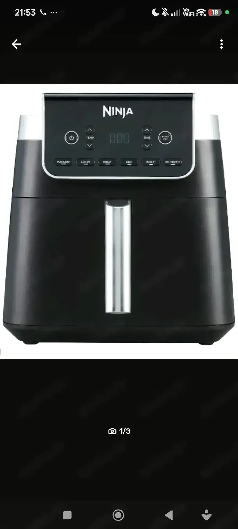 Ninja Airfryer komplett Neu 