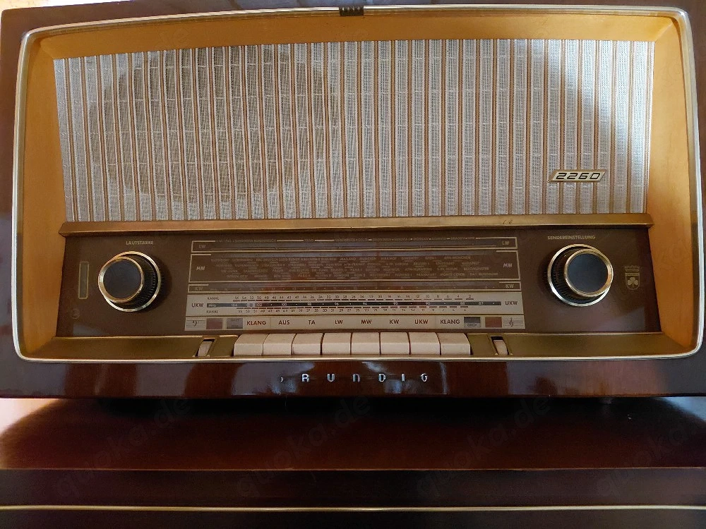 Grundig, Radio, aus den ca 60er Jahren