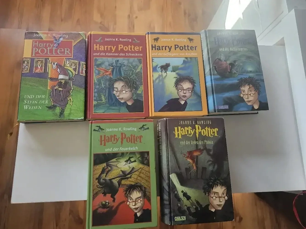 Harry Potter Büchersammlung