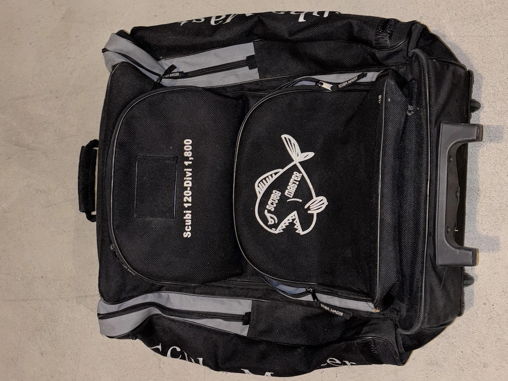 Tauch-Roll-Rucksack SCUBI 120 - Divi 1.800