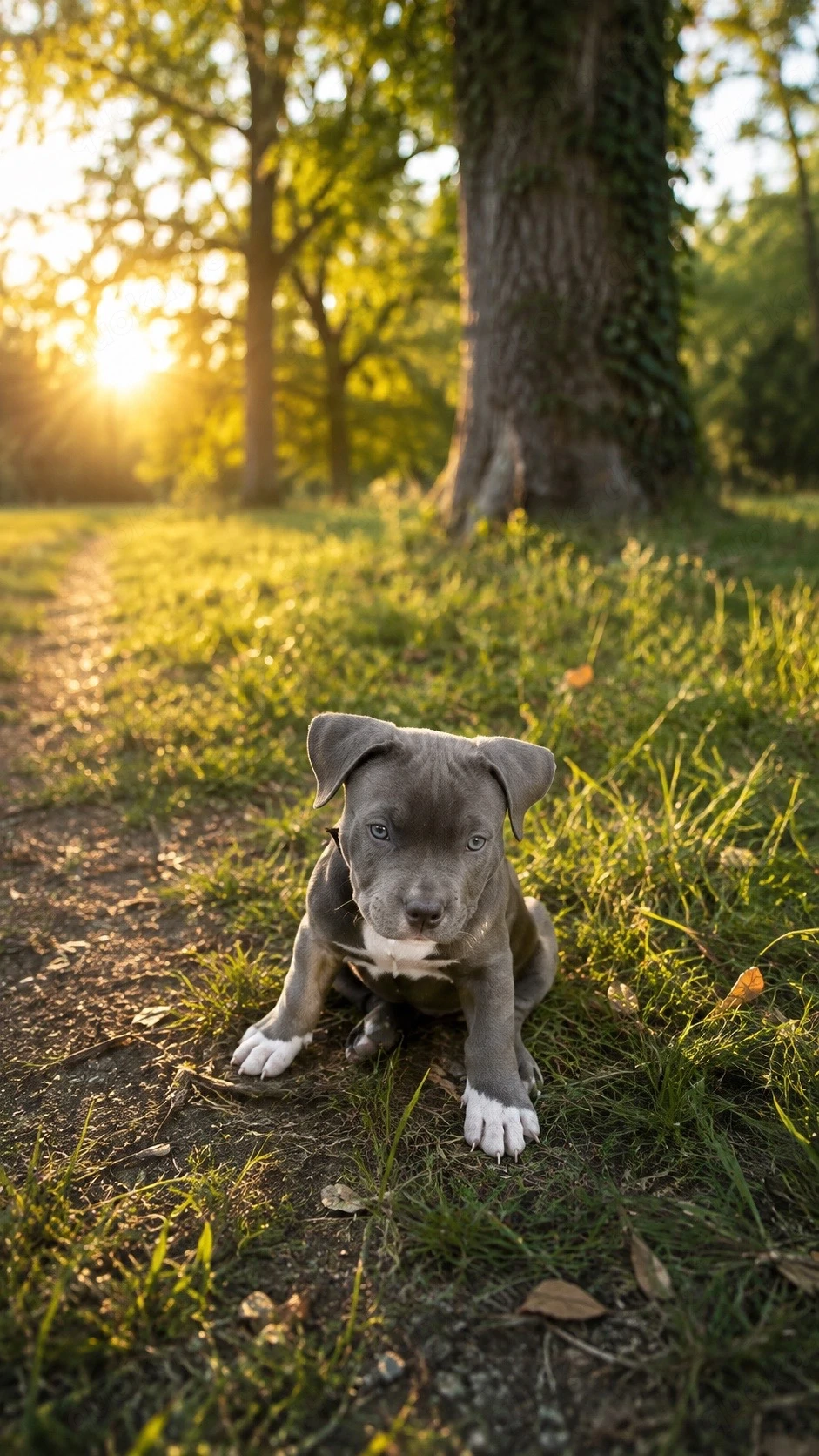 American Pocket Bully Rüde Silver Blue 14 Wochen Mit Ahnentafel