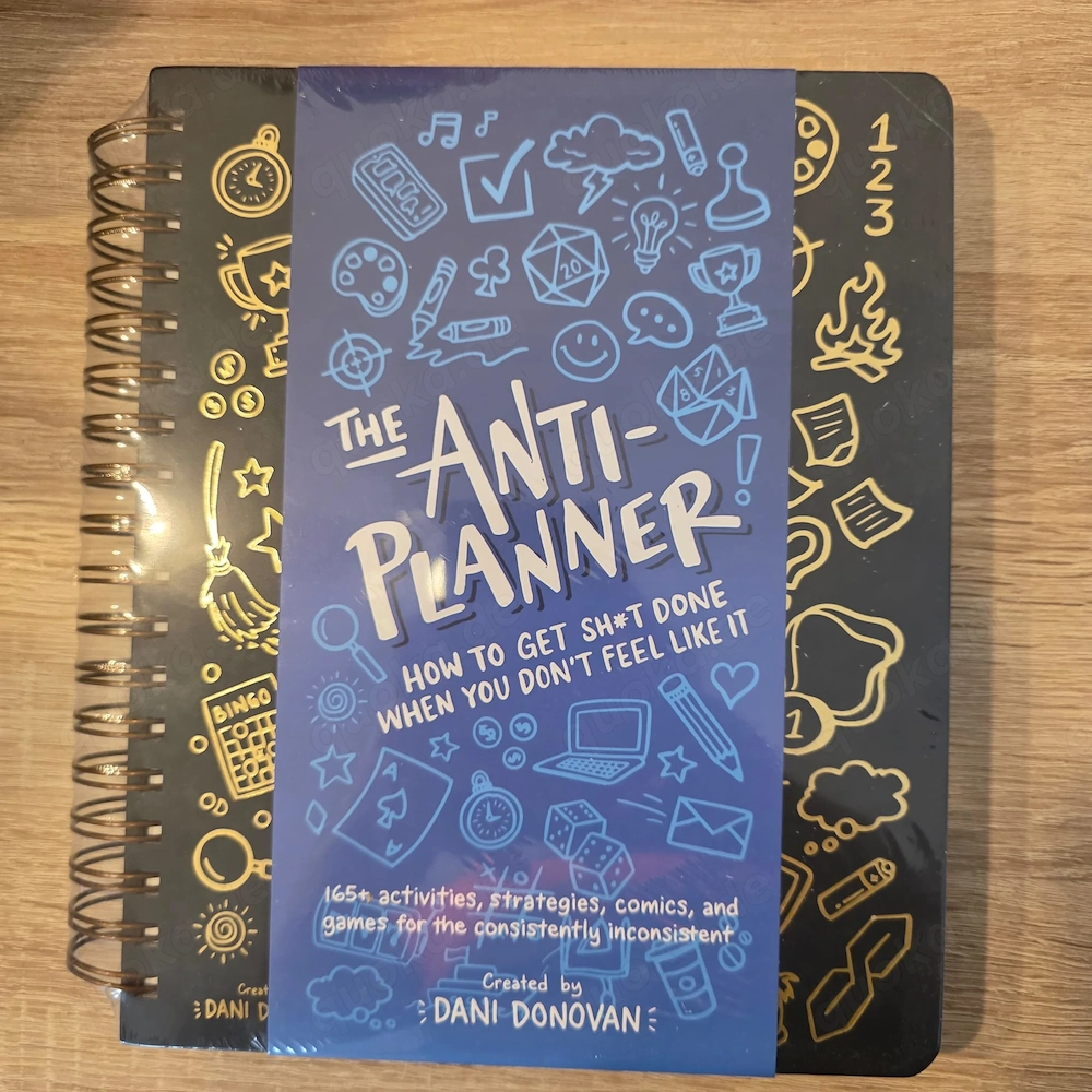   The Anti-Planner   How to Get Sh*t Done (OVP, Englisch)  
