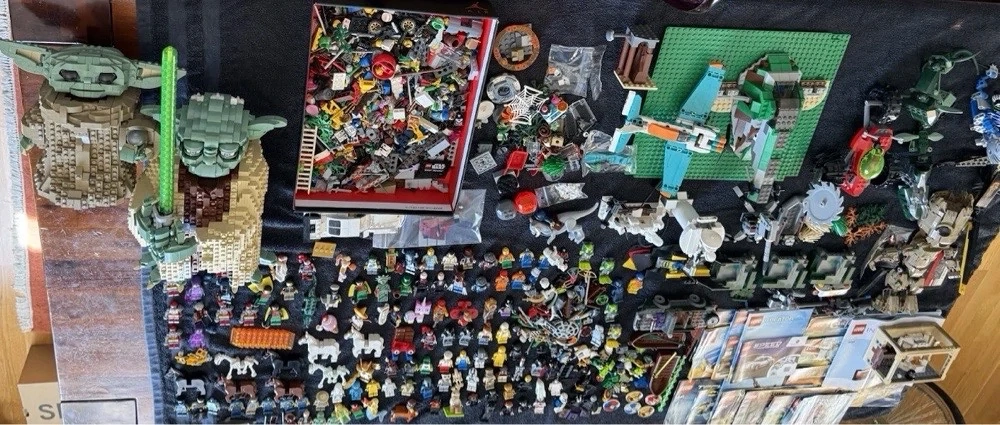 LEGO XXL konvolut zu verschenken (Star Wars, Ninjago, City, Antlantis