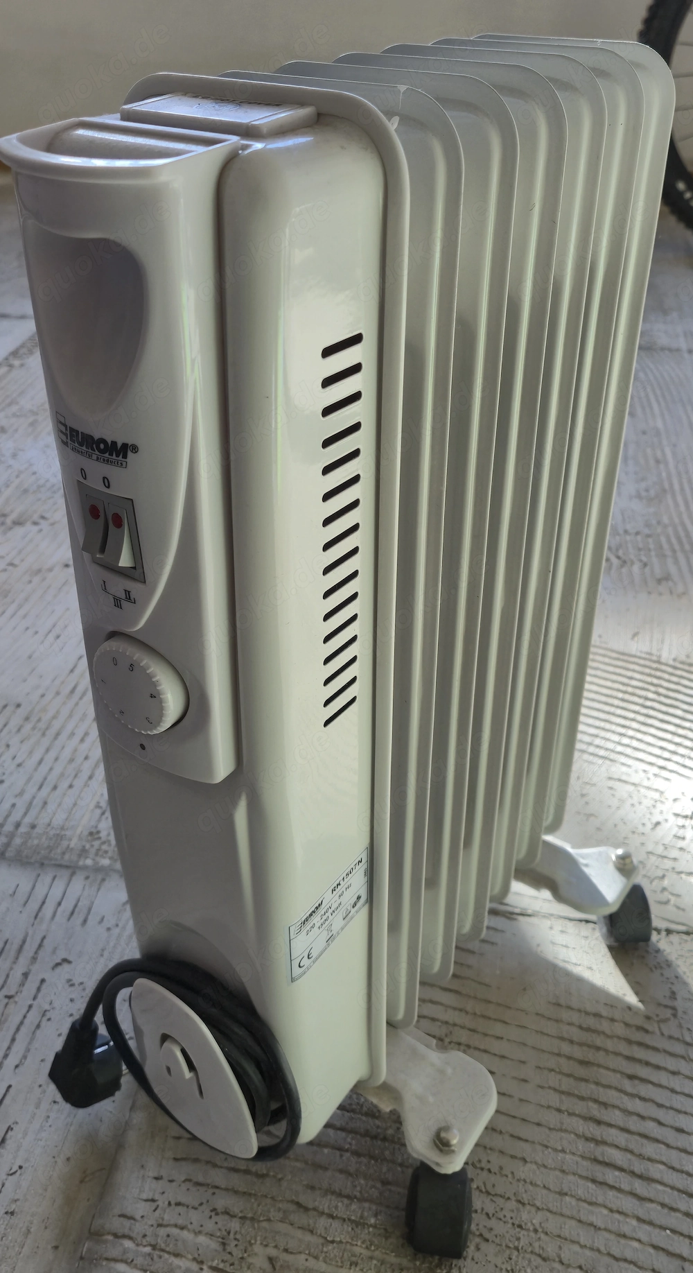 1.500 Watt Ölradiator 