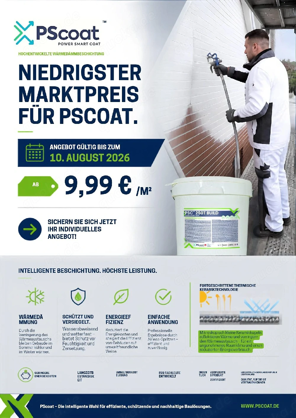 PScoat - Erste WDVS Nano - Dämmung, mehr Wohnkomfort, | ab 9,99 