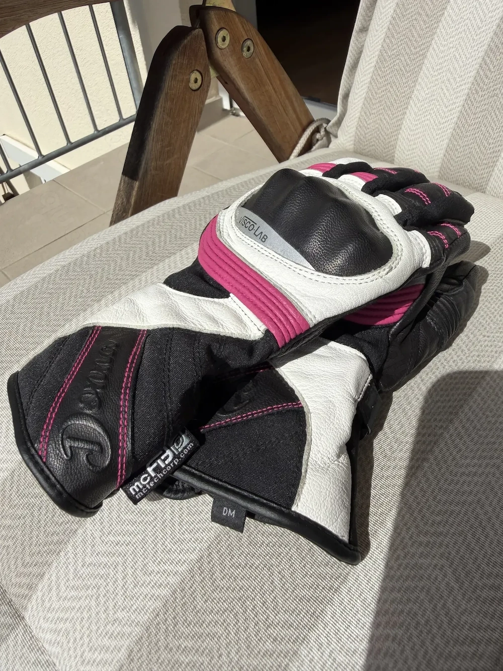 Vanucci Damen Motorradhandschuhe - Donna IV - Größe 8