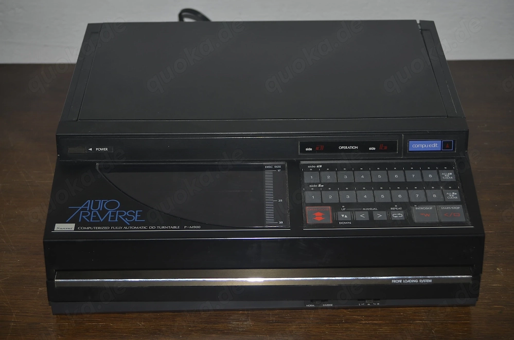 Plattenspieler : Sansui P-M900   Extrem selten. Autoreverse.