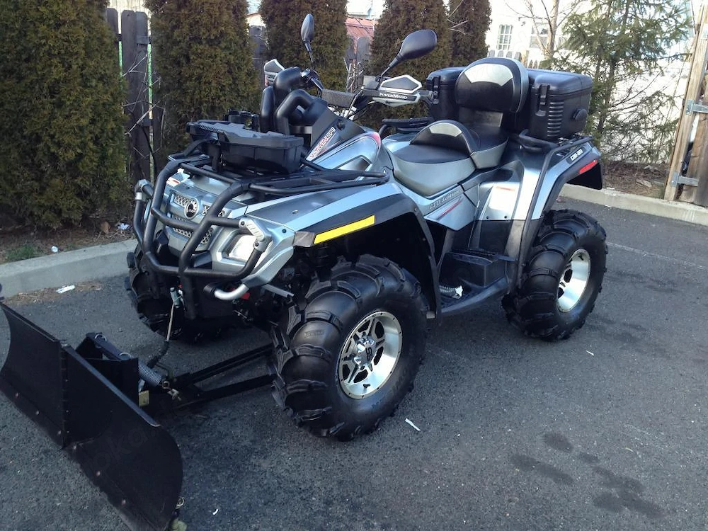 2008 Can Am MAX 800 Outlander + Schneeschild 