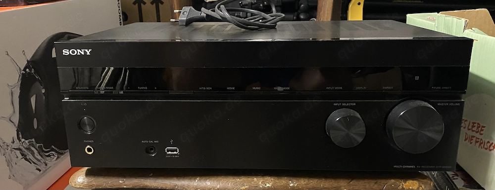 Sony STR-DH550 Receiver-Verstärker 5.2-Kanäle, Stereo Mod. Leistung 100 Watt