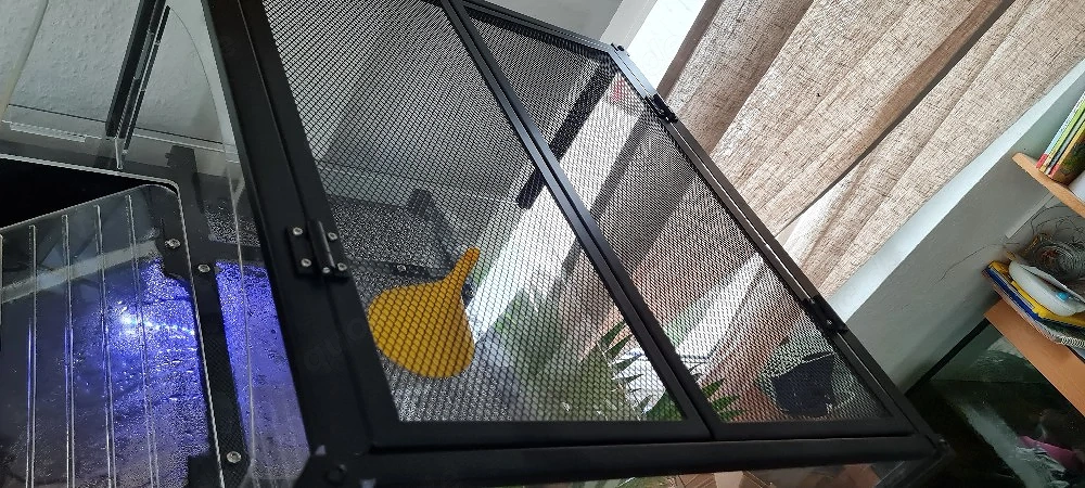 Turtle Topper, Plattform für Aquarium