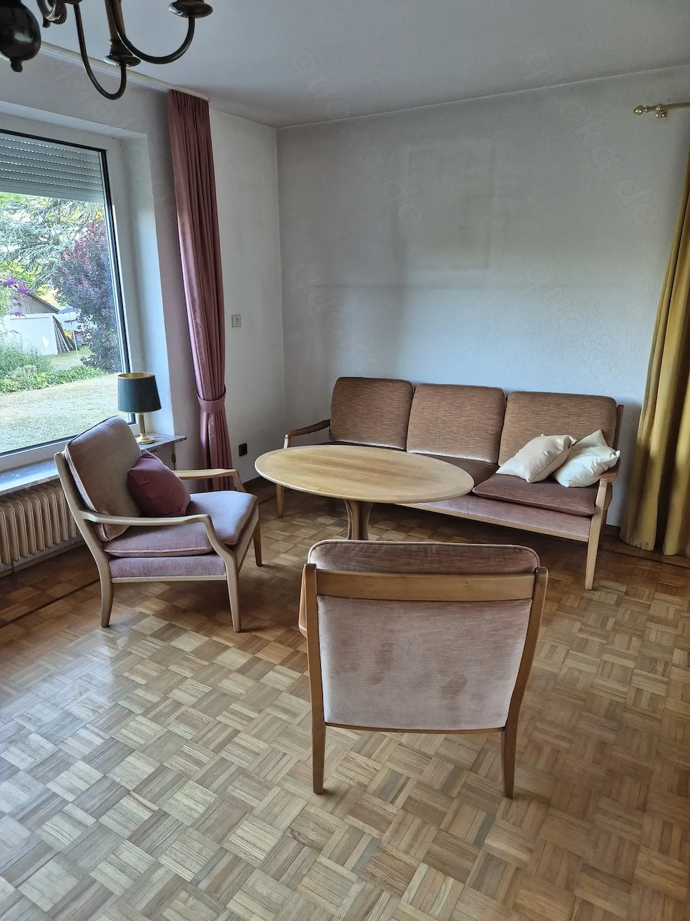 Sitzgarnitur mit Tisch Danish Style Midcentury