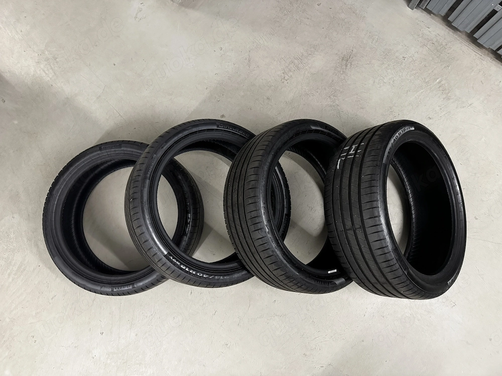 4x Pirelli Cinturato P7 215 40 R18 89Y Sommerreifen   3400km   Top Zustand