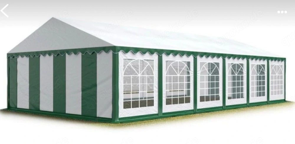 Partyzelt,4mal10m-2m,PVC Plane