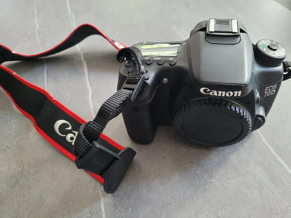 Canon EOS 70D Kamera Set mit Objektiven und Tasche