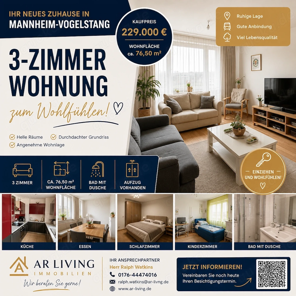 3 ZKB - Eigentumswohnung zum Wohlfühlen