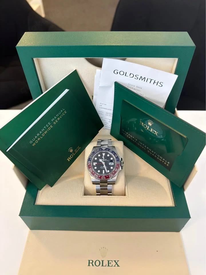 Rolex GMT Master II Submarine Pepsi 