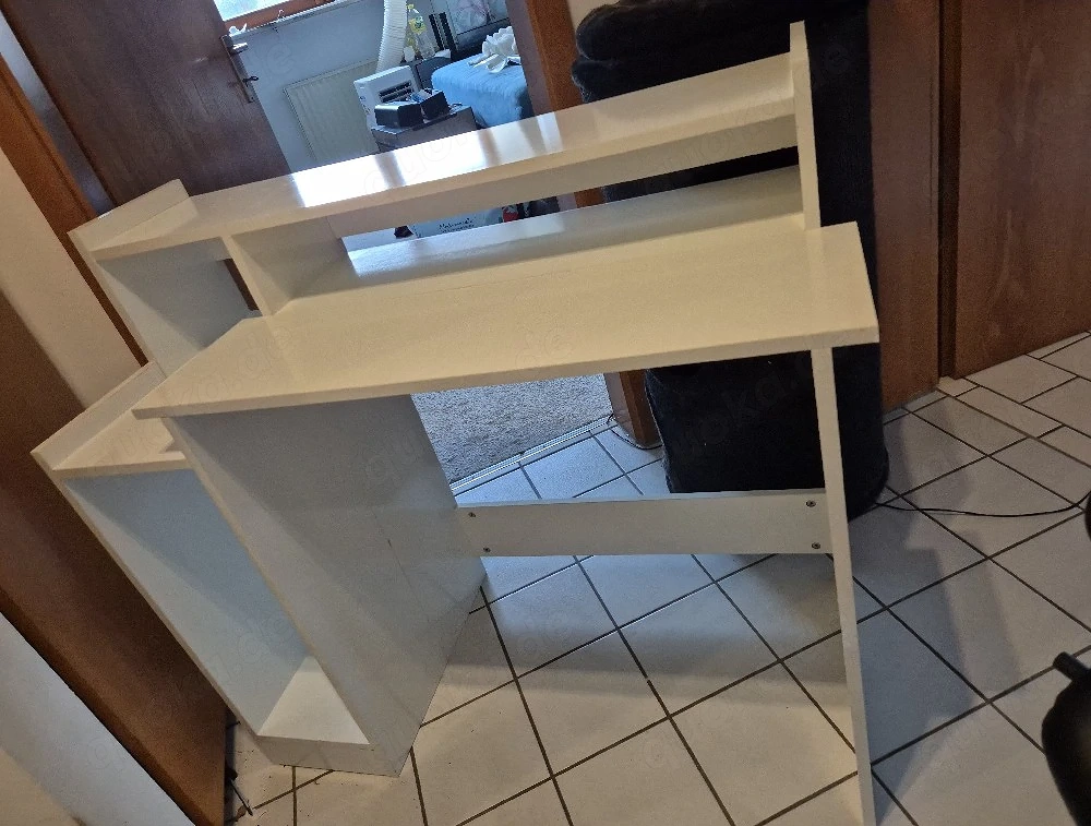 vidaXL Schreibtisch Weiß 97x45x90 cm Holzwerkstoff Computertisch