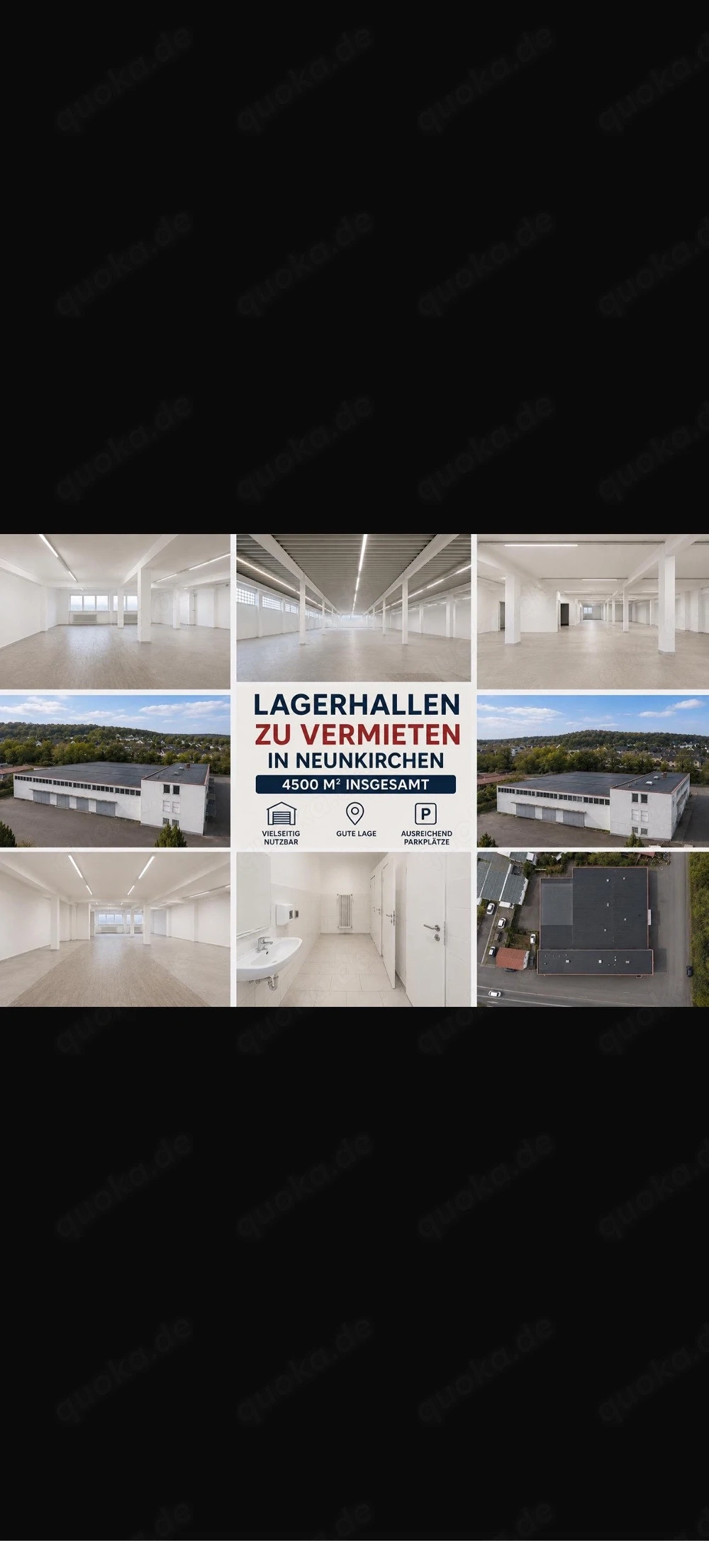 Gewerbehalle Lager Logistik Verkaufsfläche - 3136  m    in 66538 NK