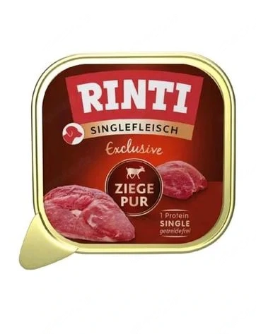 Rinti Singlefleisch Ziege pur exclusiv 29  150 gr.