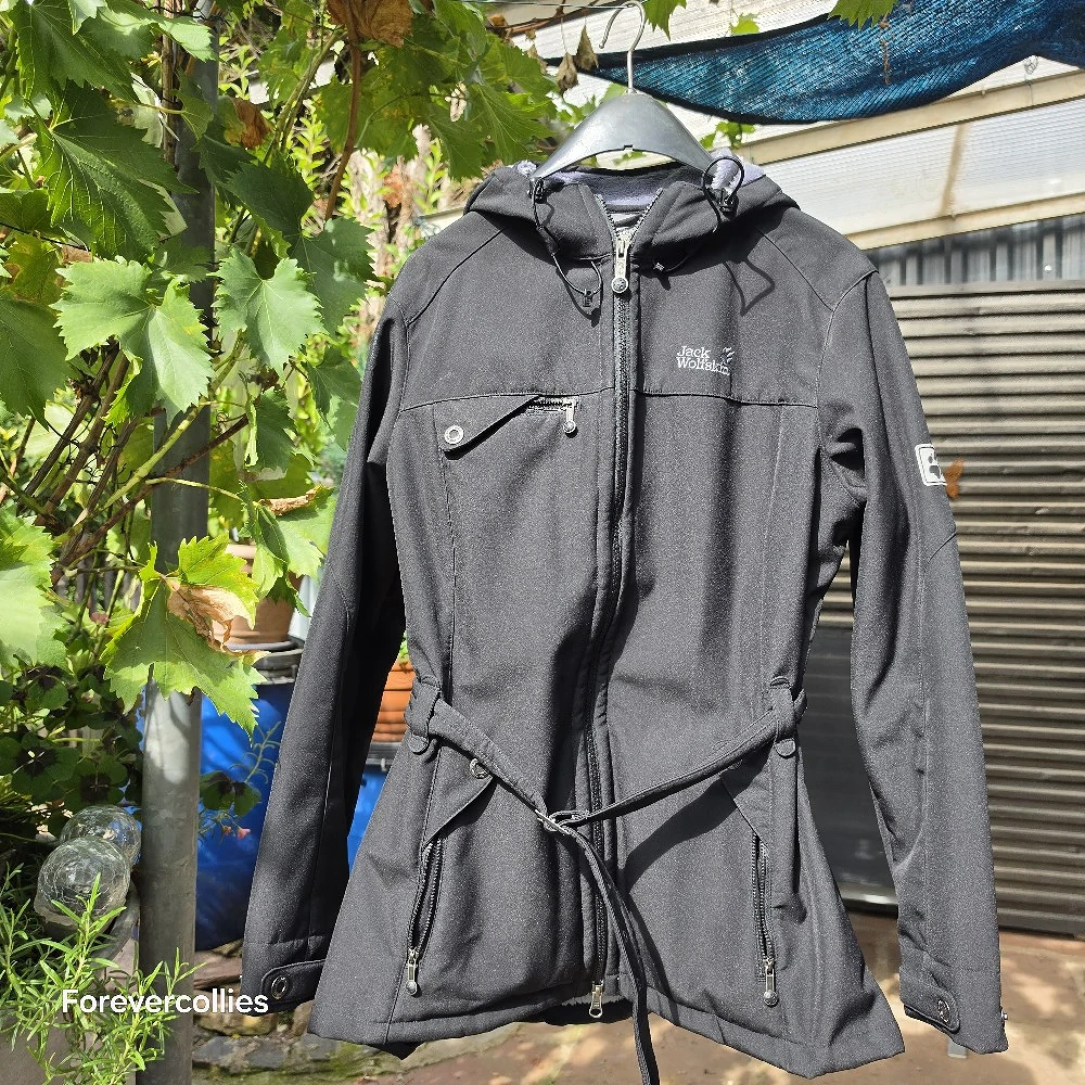 Jacke Softshell Schwarz Jack Wolfskin Gr. 38 40
