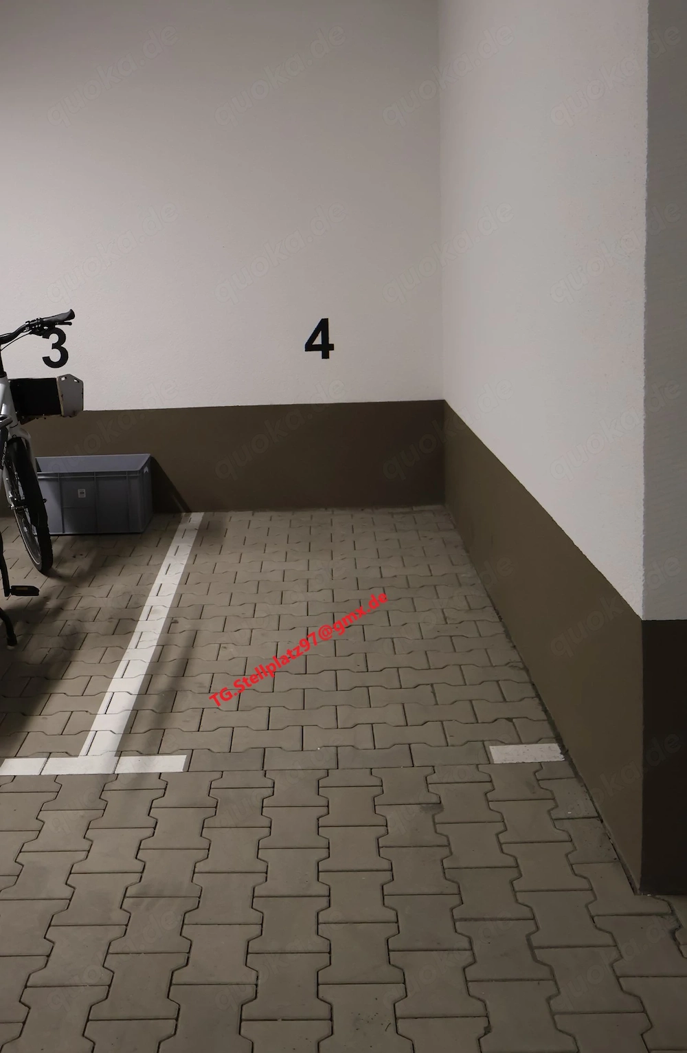Motorradstellplatz Tiefgarage Zellerau Jägerstraße