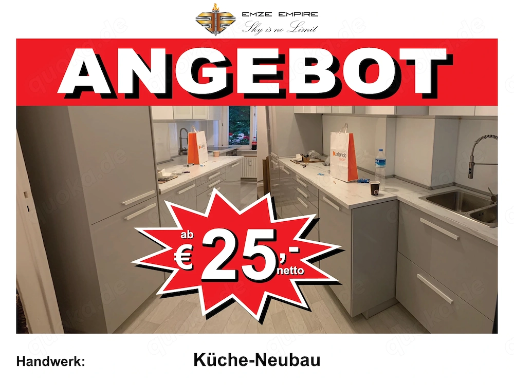    HANDWERK  > Küche | Planung | Montage <  DE | EN