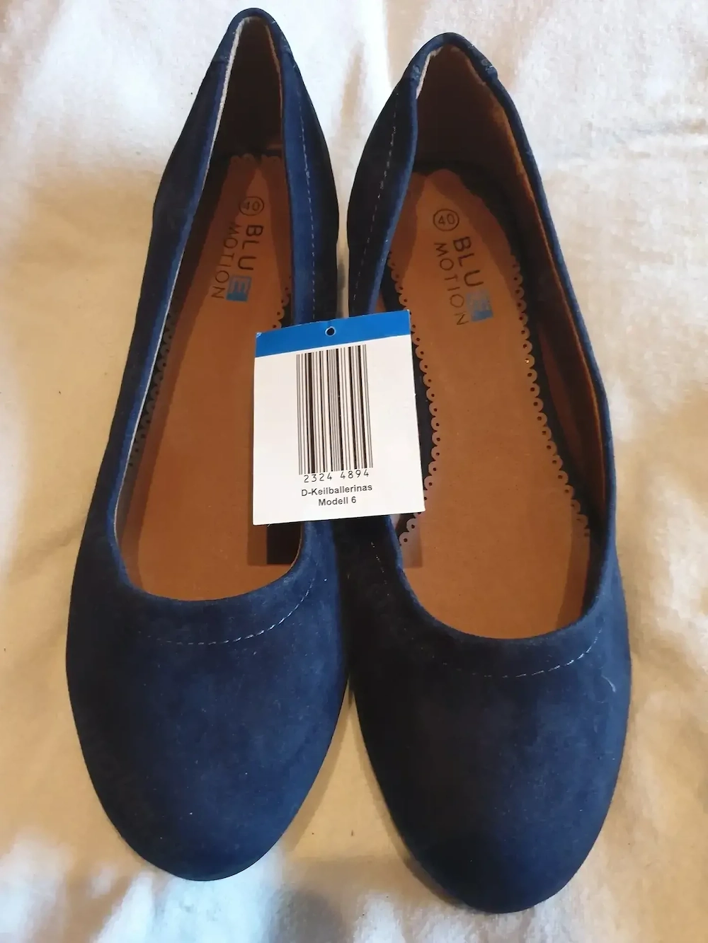Damenschuhe; Blue Motion Keilballerinas (B); GR- 40