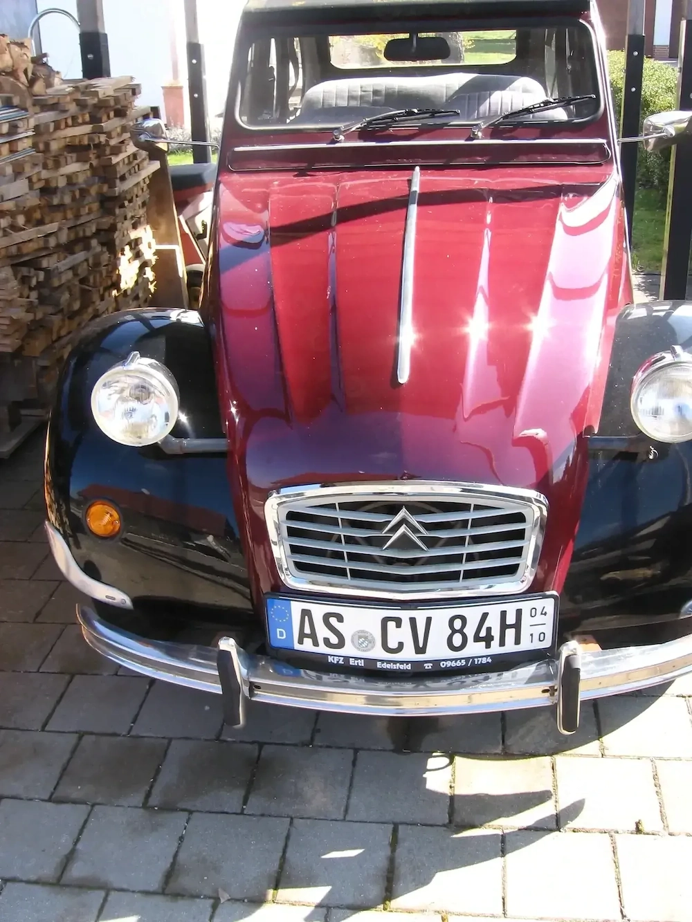 2 CV zugelassen H kennzeichen 4 10 98000 Km Tüv 5 27