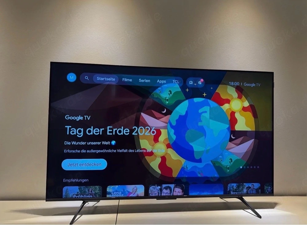 TCL Smart Tv Google Tv 55 Zoll Qled