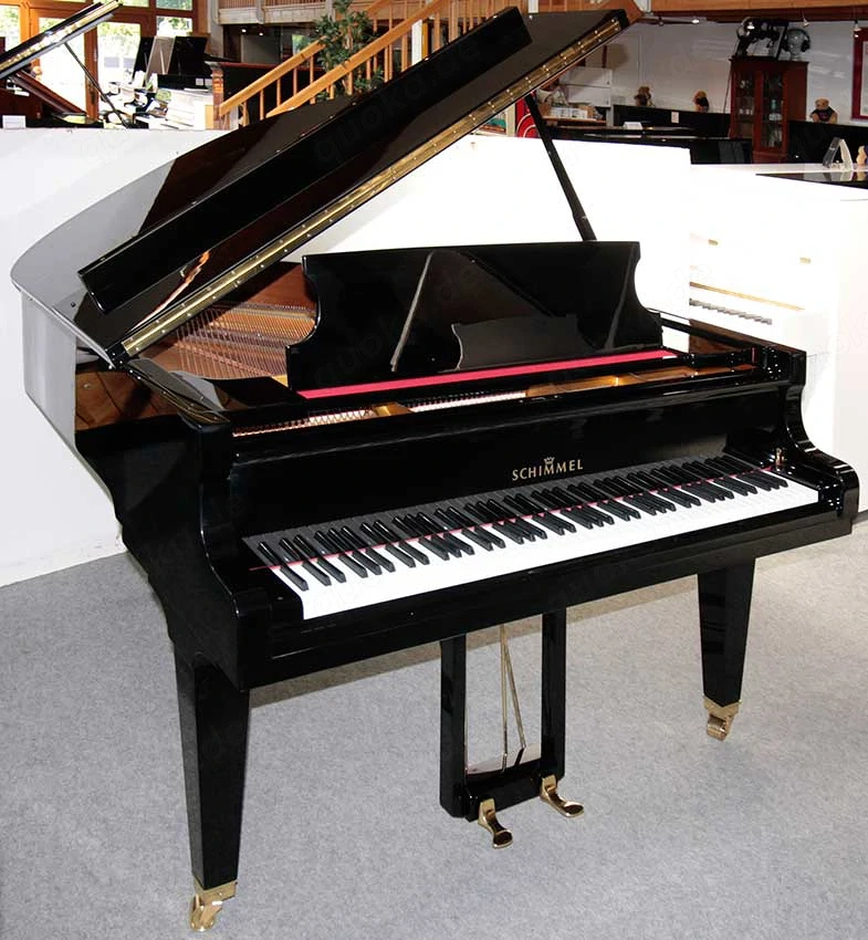 Flügel Schimmel 174T, schwarz poliert, Nr. 197110, Renner-Mechanik