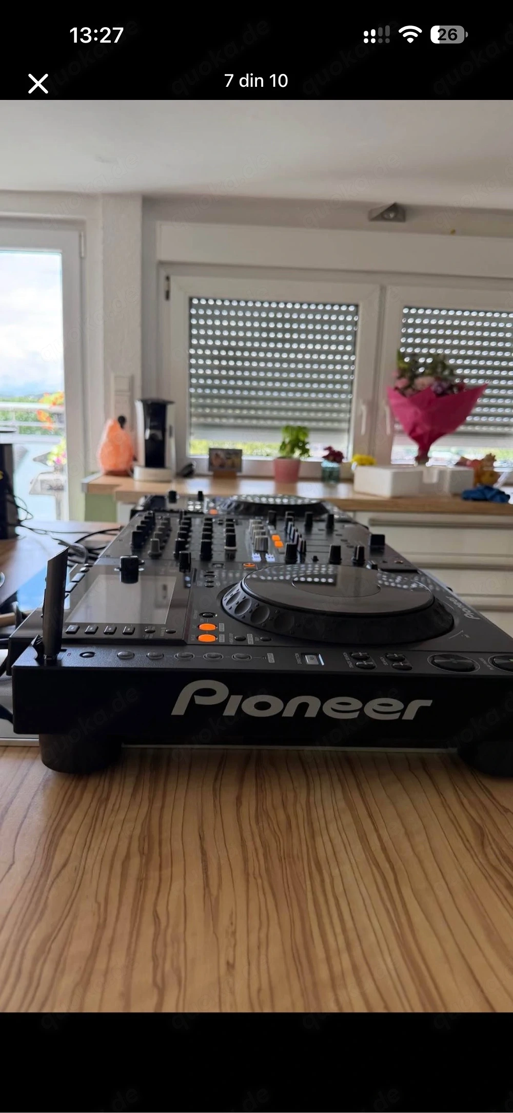 Pioneer DJ 2x Cdj 900 Nexus 1x djm 750 Mk 2 Club Mixer Mischpult DJ Equipment Musik Discjockey