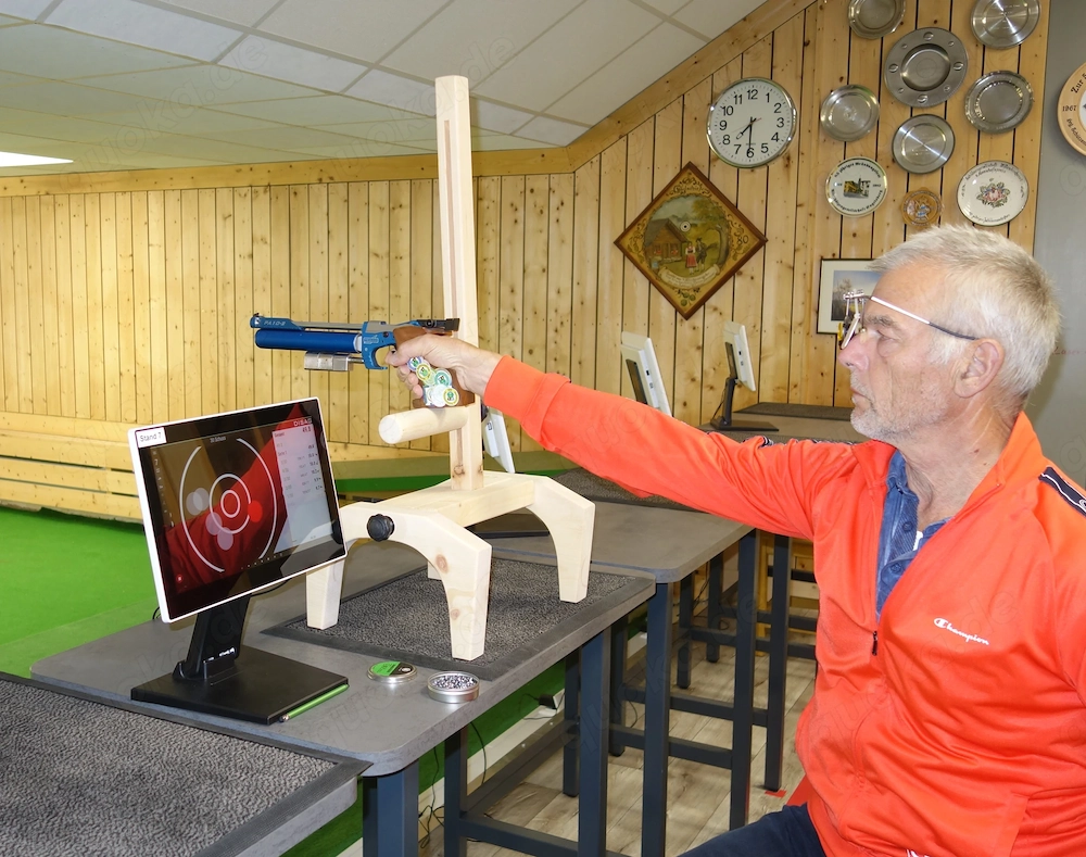  leichter und stabiler Auflagebock, handgefertigter Auflageständer für Schützen