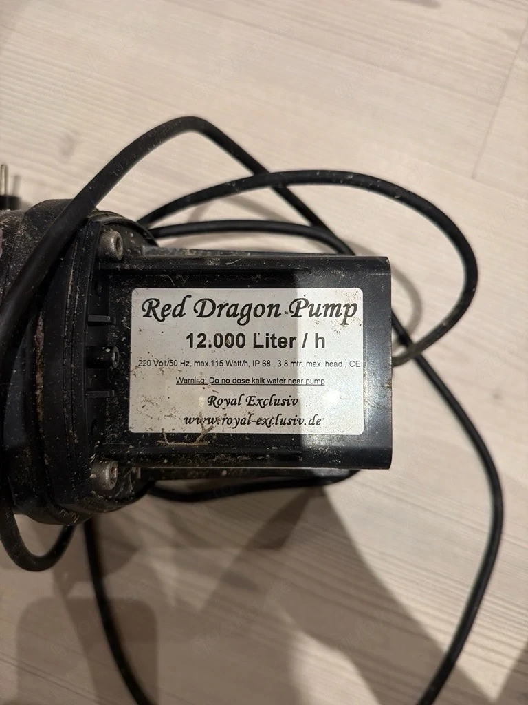 Red Dragon Pumpe 12.000l h