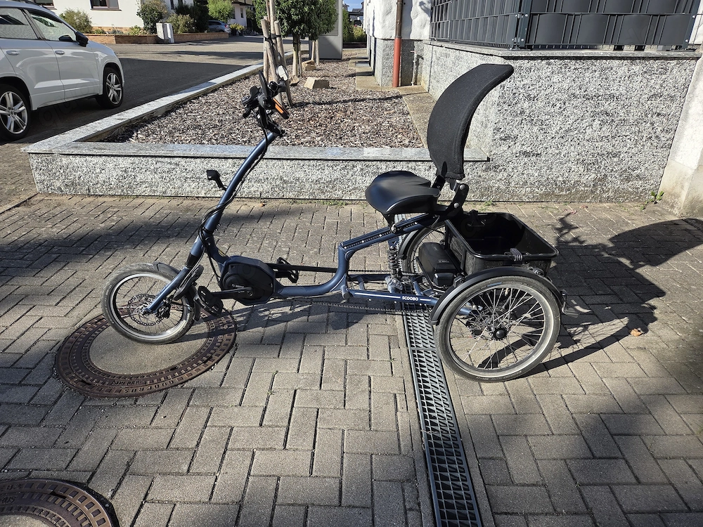 Pfau-TEC Scoobo Smart Dreirad Neuwertig 6 Monate erst alt 329km.