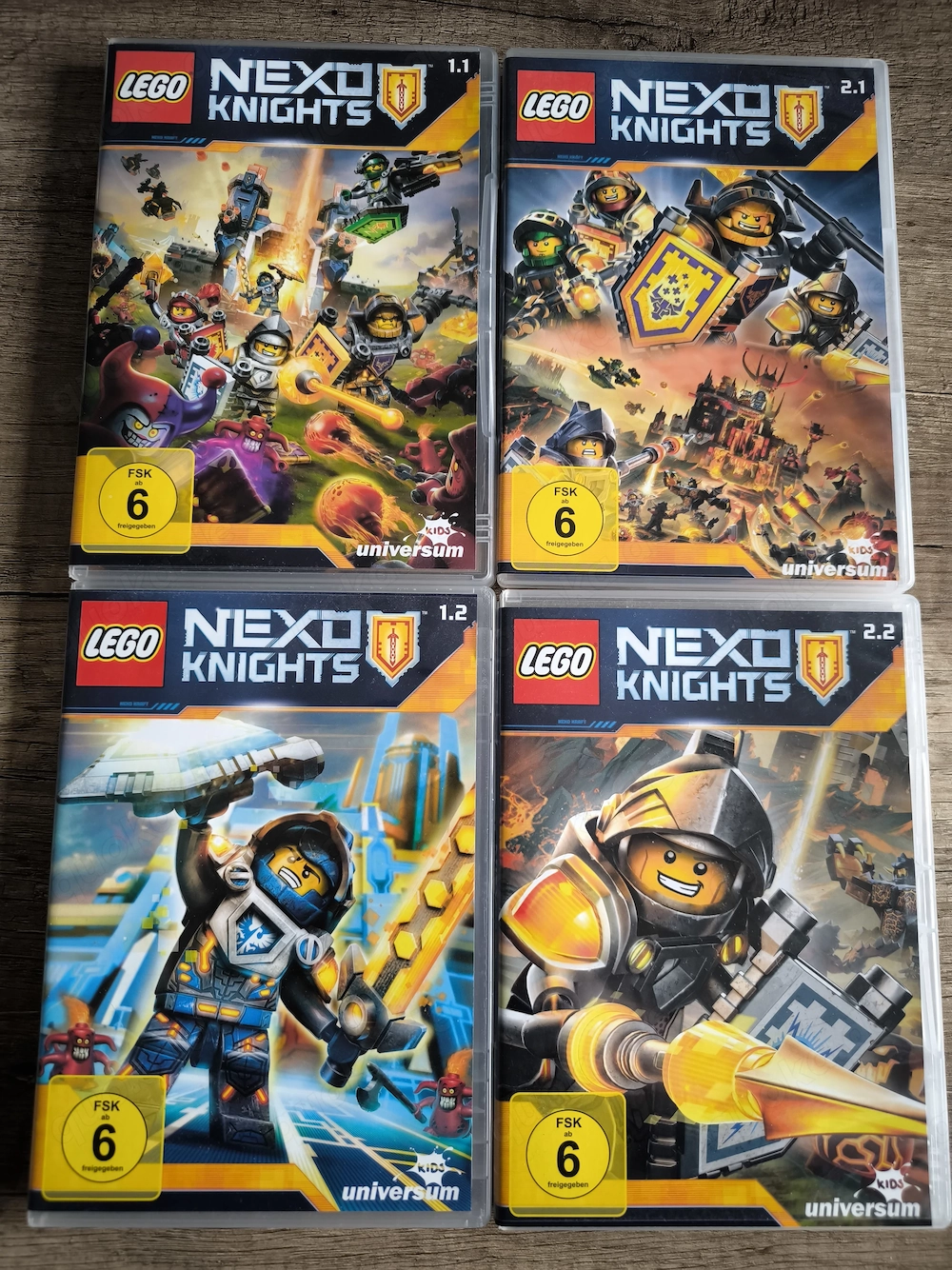 Lego Nexo Knights DVDs