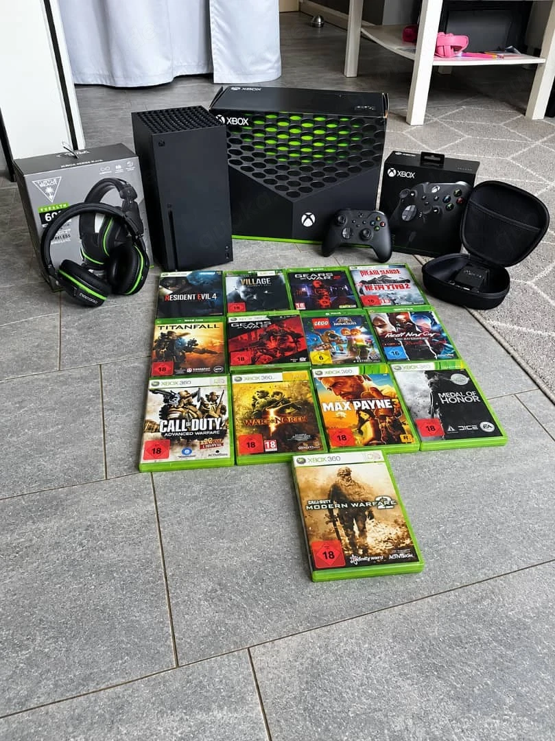 Xbox Series X-Paket mit Zubehör