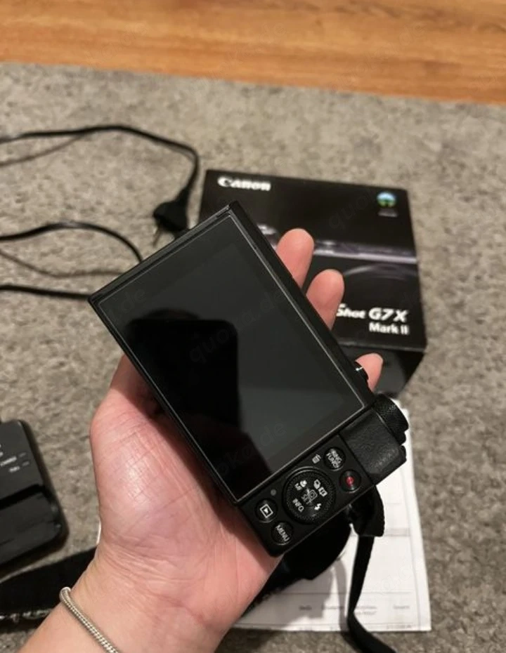 Canon power short G7X mark ll