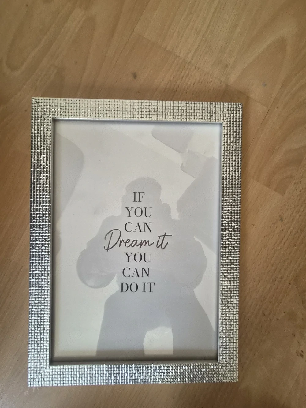     Bild mit Spruch   Wanddeko   34   25 cm