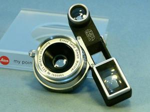 Leica Summaron M3,5/35mm mit Brille Bild 1
