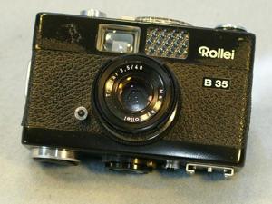 Rollei 35B schwarz top Zustand